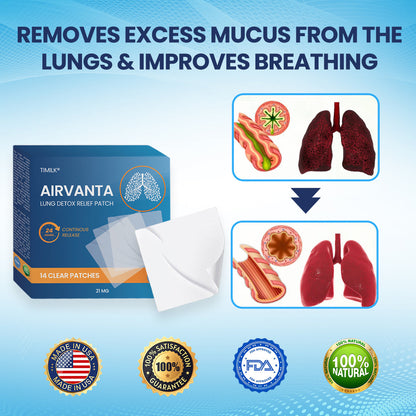 Timilk® AirVanta Lung Detox Relief Patch ✨(A)