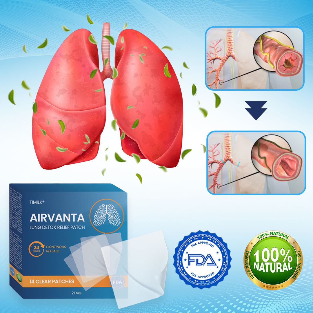 Timilk® AirVanta Lung Detox Relief Patch ✨(A)