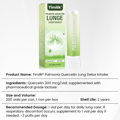 Timilk® Pulmovia Quercetin Lung Detox Inhaler✨ (A)