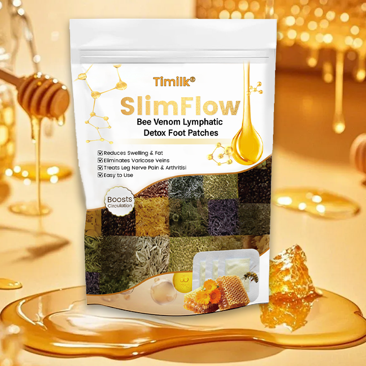 Timilk® SlimFlow Bee Venom Lymphatic Detox Foot Patches（A）✨