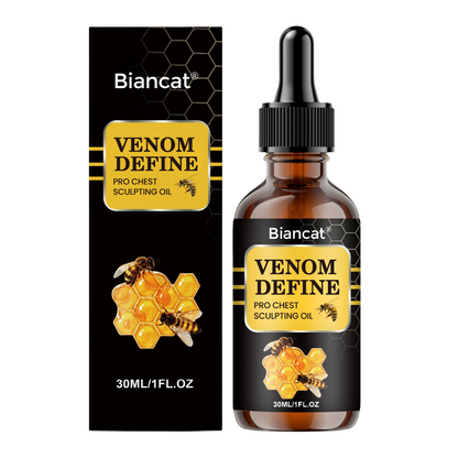 MEN’S CHEST-CONTOUR UPGRADE💪 Biancat® VenomDefine Pro Chest Sculpting Oil 🐝 Daily Bee Venom Support for a Firmer-Looking, More Defined Chest ✨