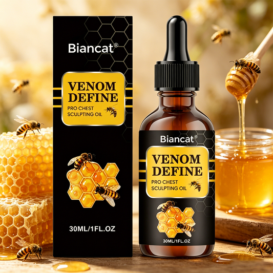 MEN’S CHEST-CONTOUR UPGRADE💪 Biancat® VenomDefine Pro Chest Sculpting Oil 🐝 Daily Bee Venom Support for a Firmer-Looking, More Defined Chest