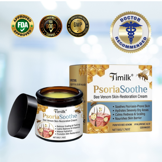 Timilk® PsoriaSoothe Bee Venom Skin-Restoration Cream ✨
