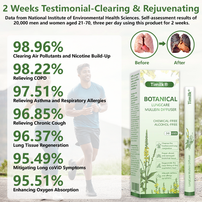 Timilk® Botanical LungCare Mullein Diffuser🔥