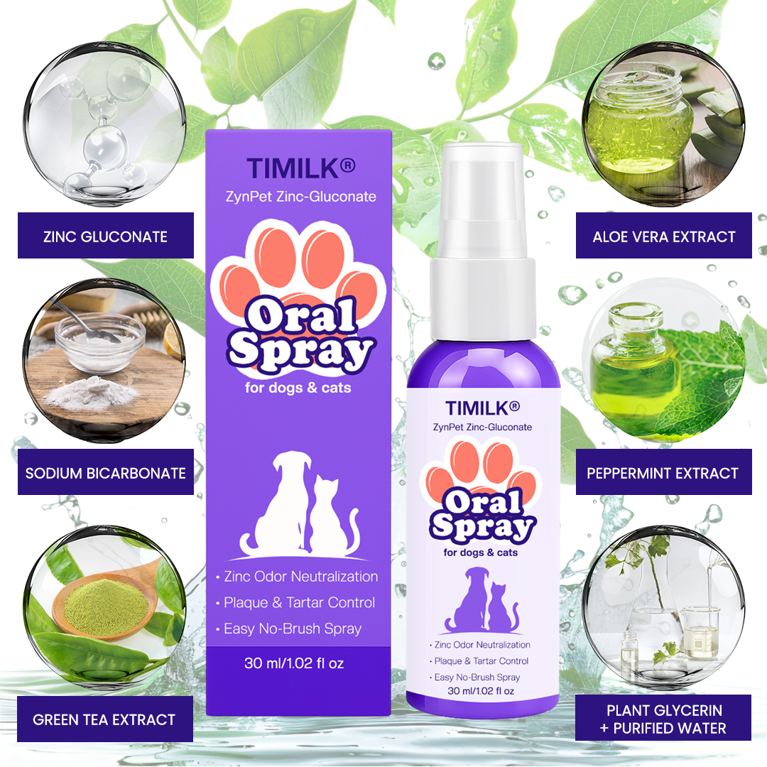 Timilk® ZynPet Zinc-Gluconate Oral Spray🔥