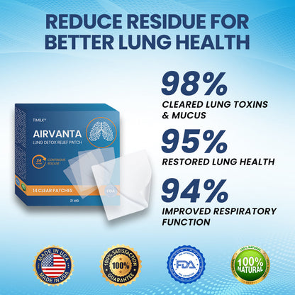 Timilk® AirVanta Lung Detox Relief Patch ✨(A)