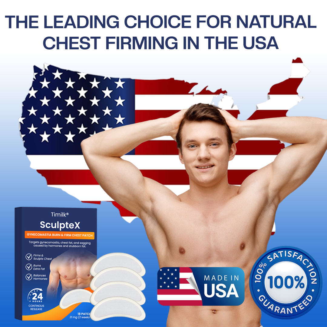 Timilk® SculptXX Gynecomastia Burn & Firm Chest Patch(A)