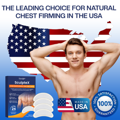 Timilk® SculptXX Gynecomastia Burn & Firm Chest Patch(A)
