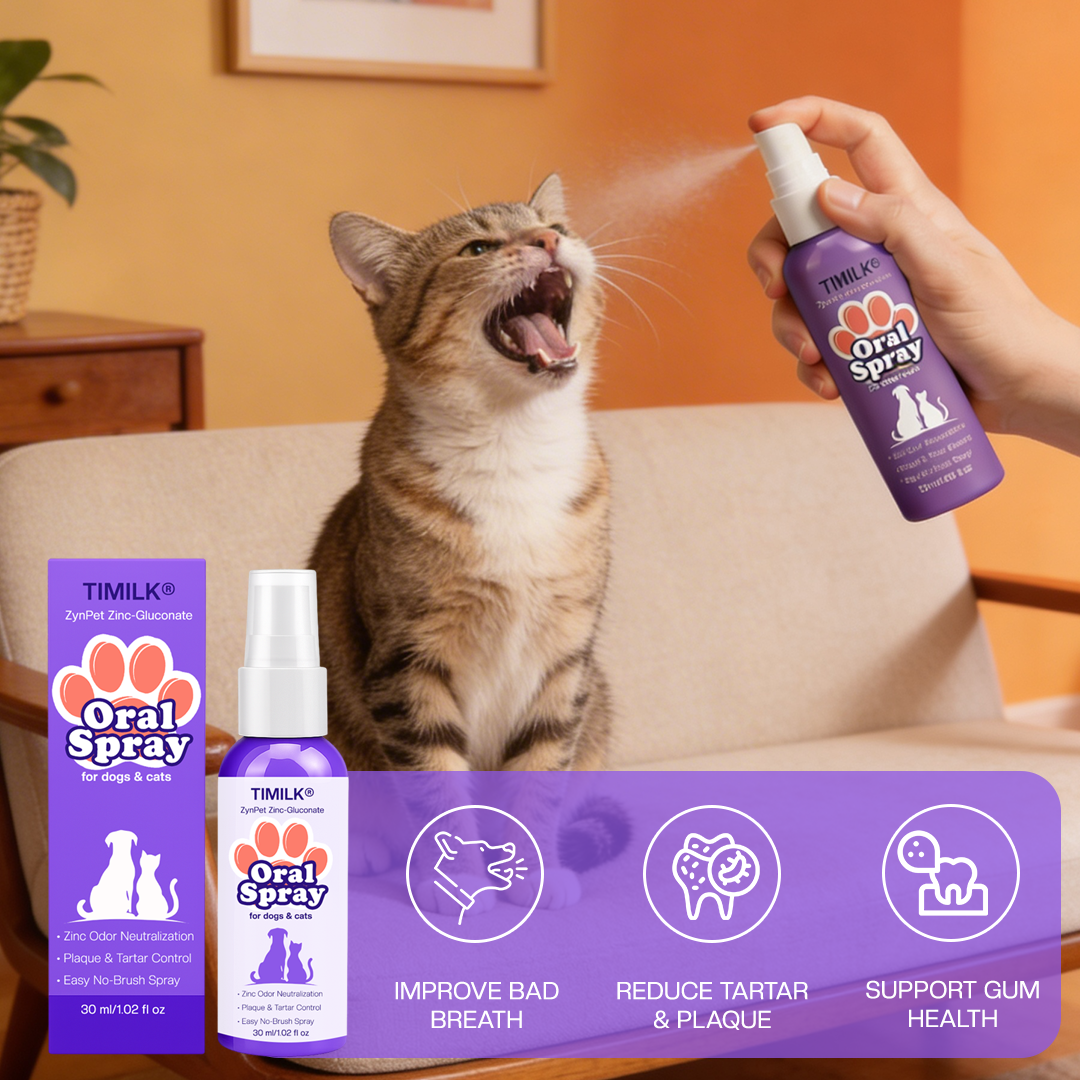 Timilk® ZynPet Zinc-Gluconate Oral Spray🔥