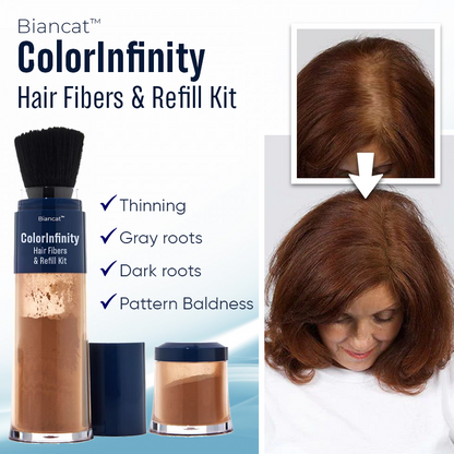 ColorInfinity Hair Fibers & Refill Kit