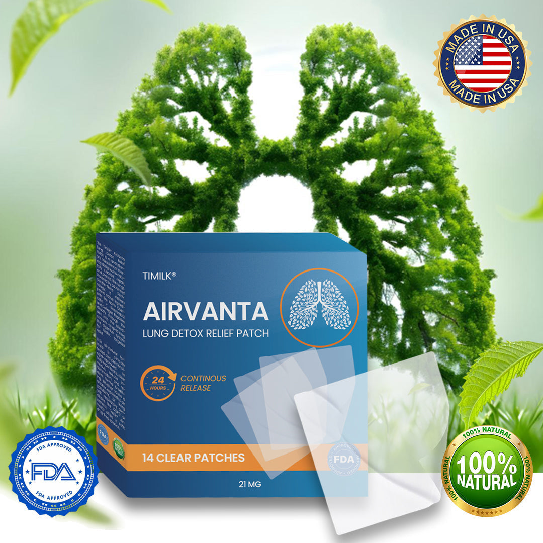 Timilk® AirVanta Lung Detox Relief Patch ✨(A)