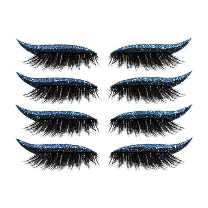 Stick-on Lash and Liner (4 pairs)